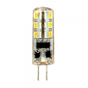 Лампа светодиодная LB-420 24LED 2W 12V G4 2700К силикон
