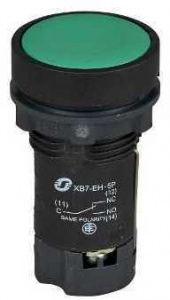 Кнопка XB7-EA35 NO+NC зелёная