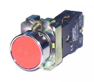 Кнопка 3SA8(XB2)-BH42 красная NO с фиксацией
