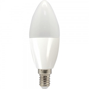Лампа светодиодная LB-97 16LED 7W 230V Е14 6400К свеча