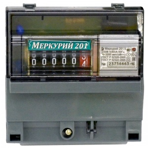 Электросчетчик Меркурий 201.5 5-60 А (1ф)
