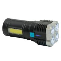 Фонарь аккумуляторный TH2409 4LED 5Вт 1200Ач USB ZOOM Feron