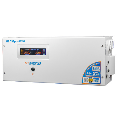 Инвертор ИБП Pro-5000 24V 5000ВА/3500Вт Энергия