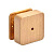 Коробка  распаячная для каб. канала ОП 80х80х25 св.бук (65005-38М)