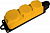 Розетка 3 гнезда 16А 250В IP44 каучук жёлтый STEKKER